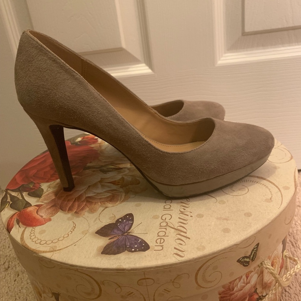 Suede Calvin Klein Heels